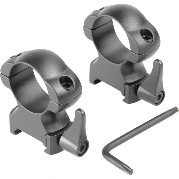 Кольца для прицела VEBER 2521 HS быстросъемные 23392