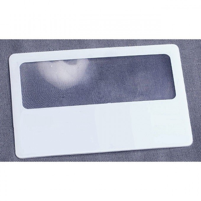 Линза Френеля VEBER 2x, 75x25 мм, с логотипом 11252