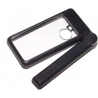 Лупа складная с подсветкой VEBER 10050LA, 2x-4x, 100x50 мм Лупа складная с подсветкой VEBER 10050LA, 2x-4x, 100x50 мм